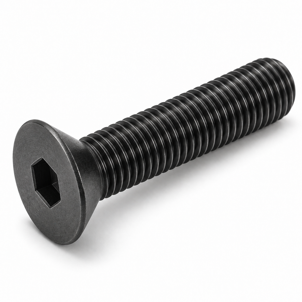 Verzonken kop BSW 1/2"-12 x 38mm zwart 10.9