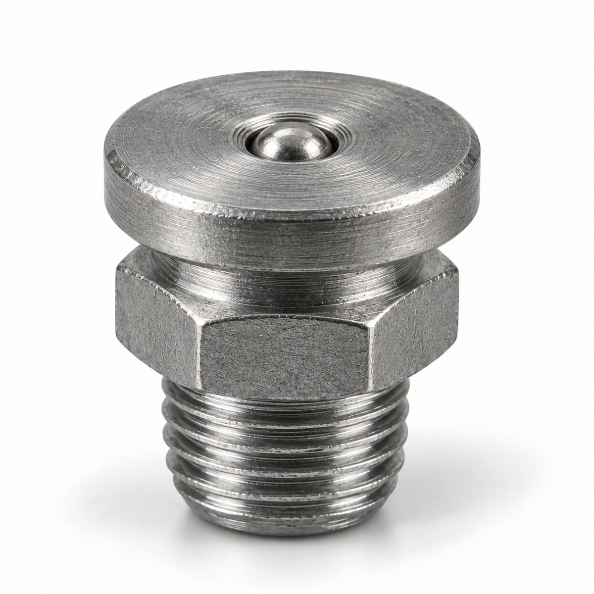 Schuifnippel vlak 1/4"