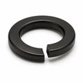 Veerring DIN 127B 1/2" zwart