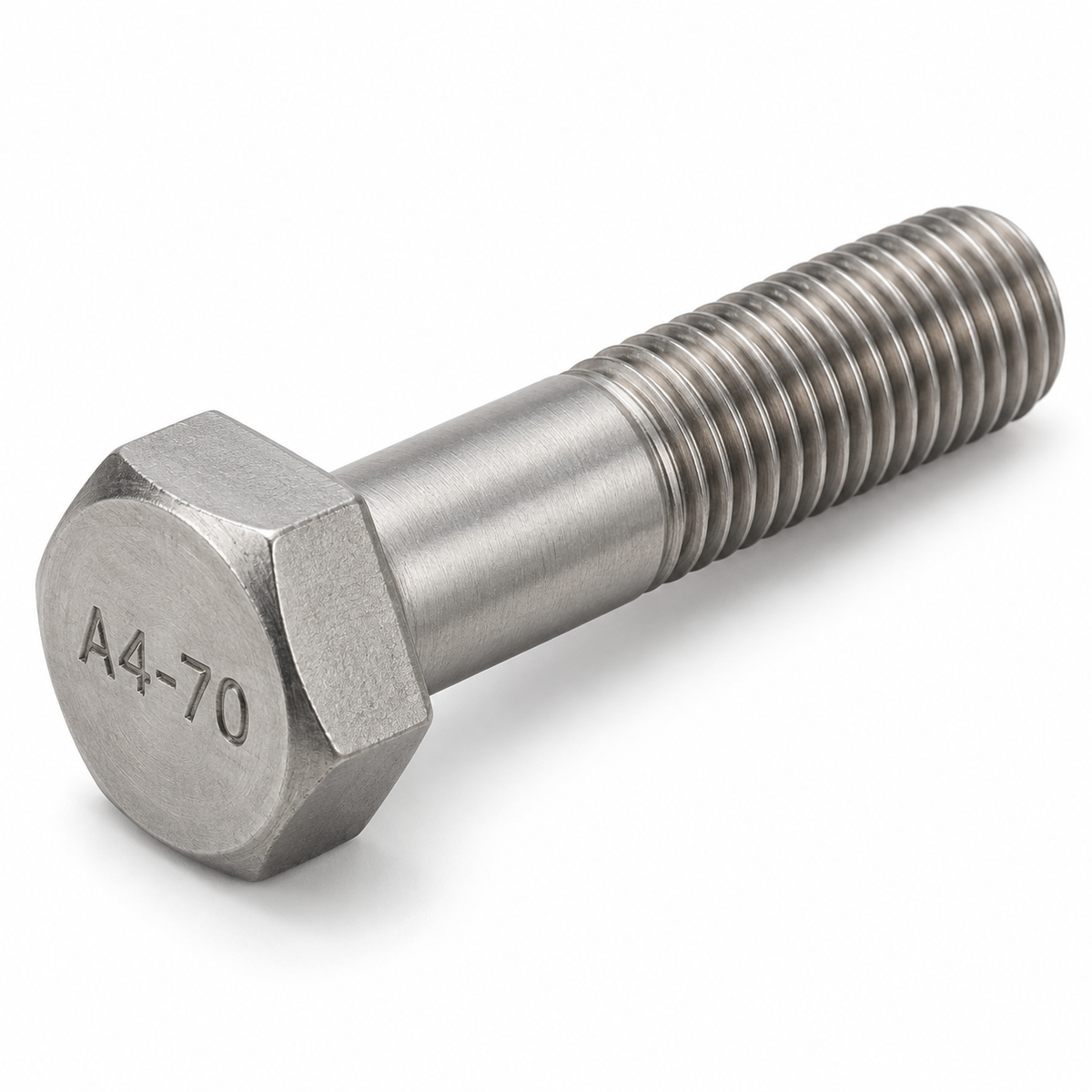 Zeskantbout UNC 3/8"-16 x 1" RVS A4 blank